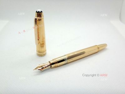 Montblanc Meisterstuck MINI Gold Fountain Pen Duplicate Mont Blanc Pens